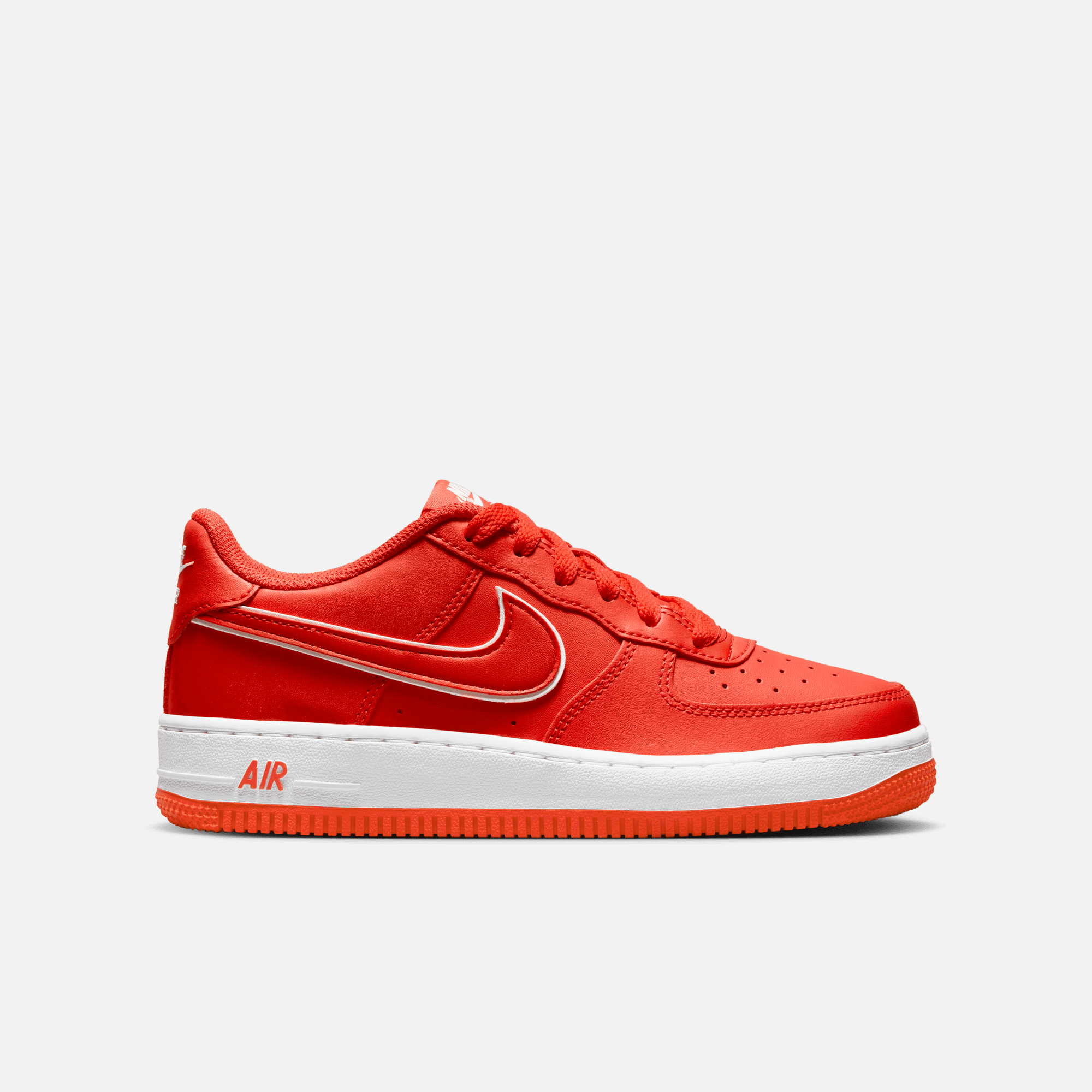 Nike Air Force 1 Low (GS) Picante Red – Puffer Reds