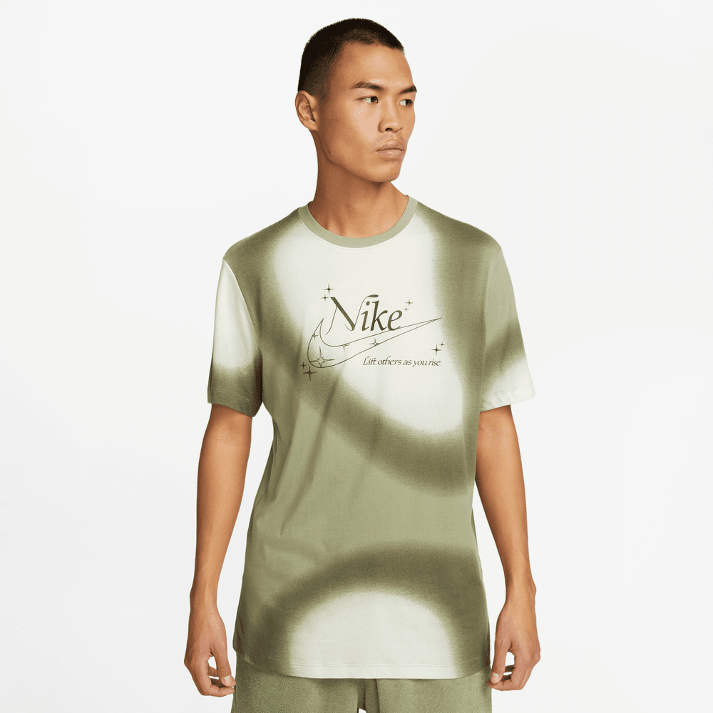 Olive green nike shirt mens deals