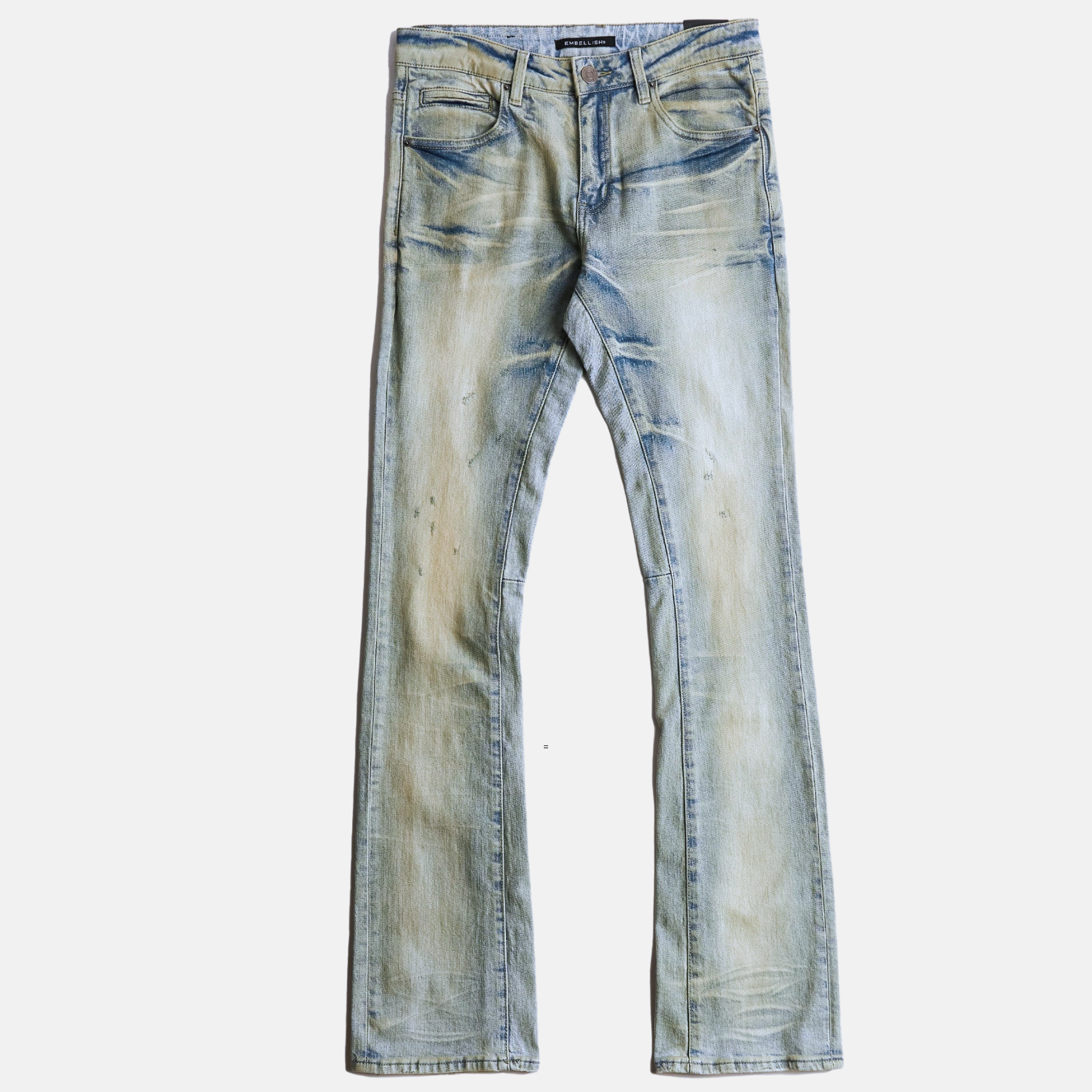 Embellish Lars Sand Blue Jeans