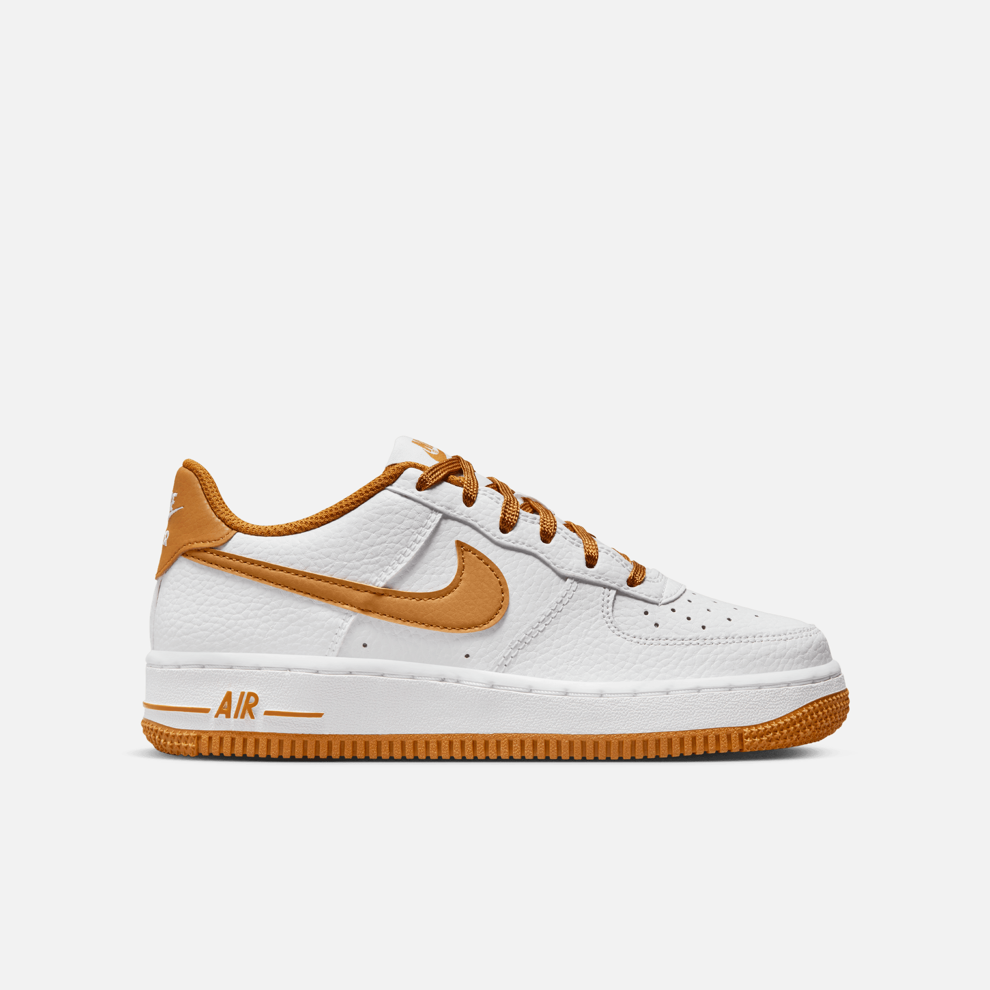 Air force 1 on sale low white yellow ochre