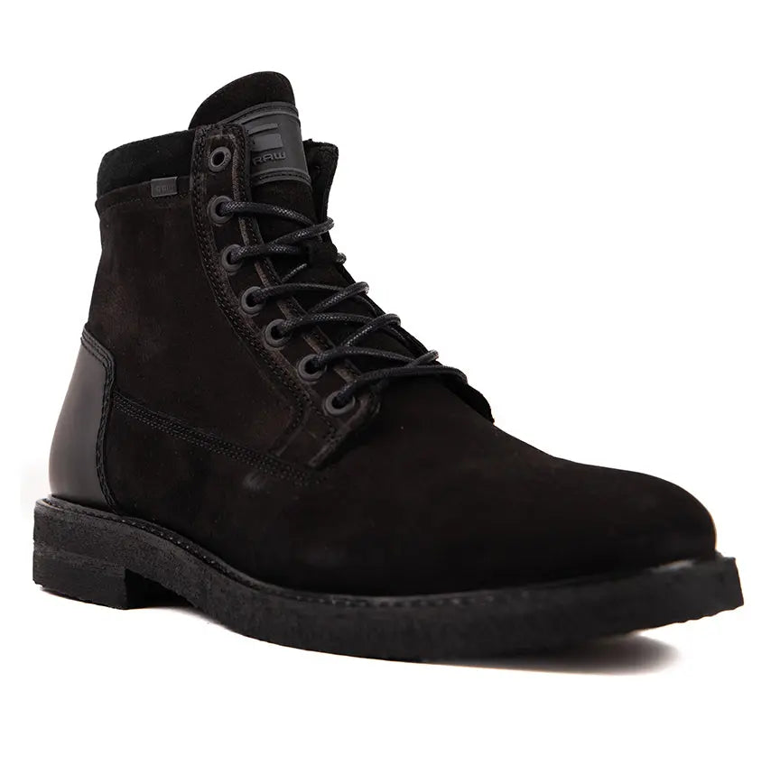 G-Star Raw Cormac Mid Nubuc Boot Black G-Star Raw