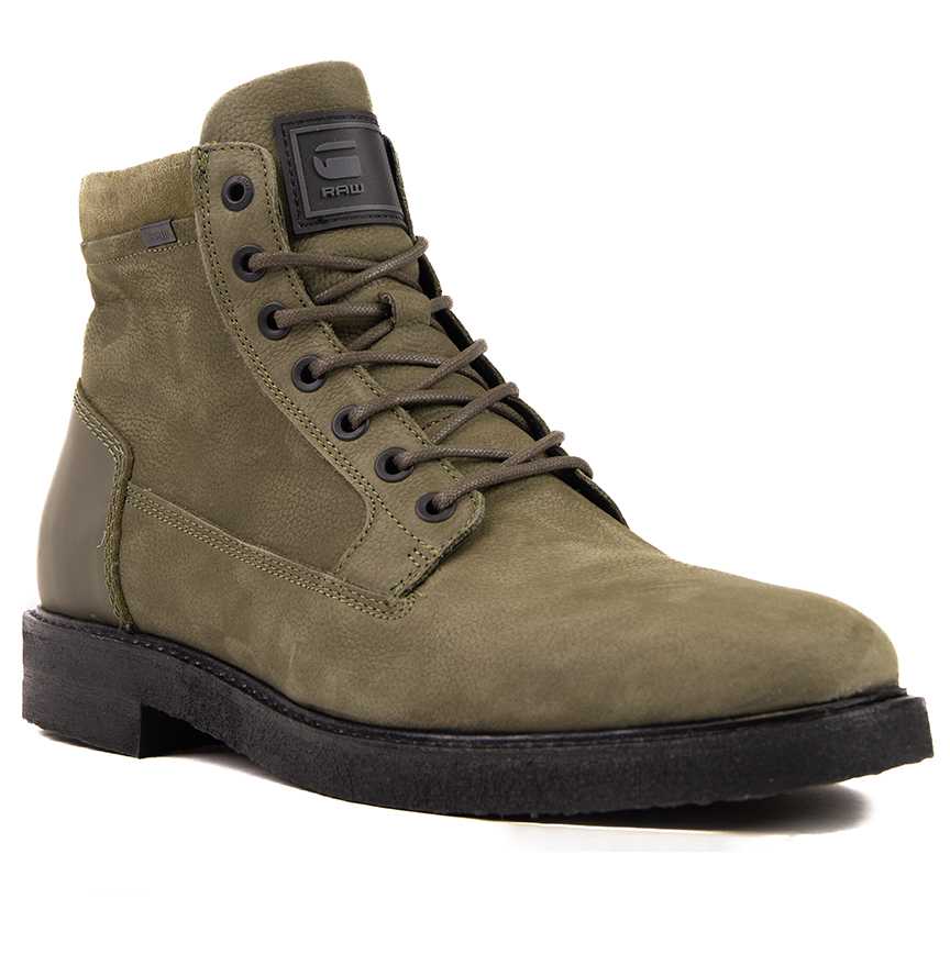 G-Star Raw Cormac Mid Nubuck Boot Olive G-Star Raw