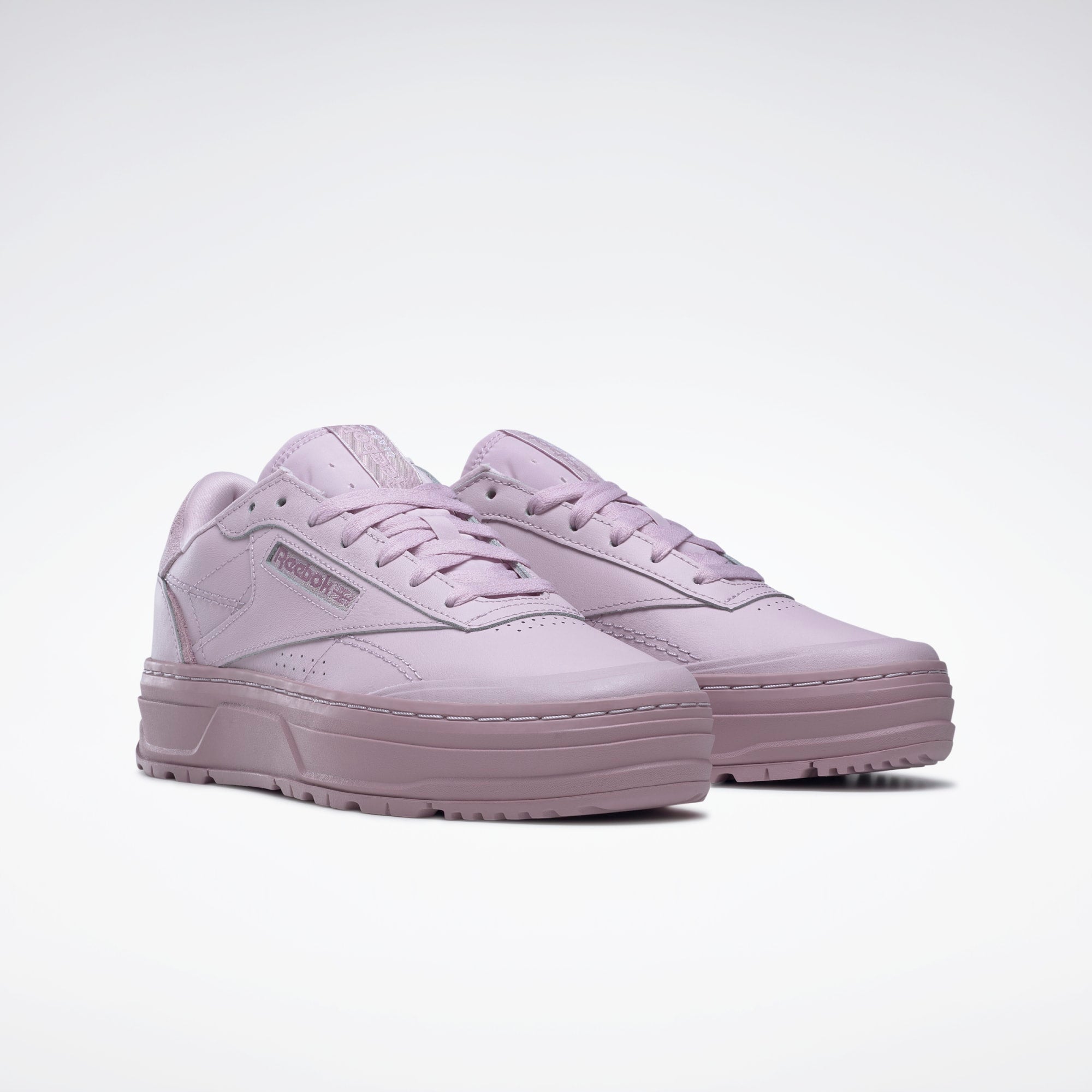 Reebok Women's Club C Double GEO Lilac Reebok