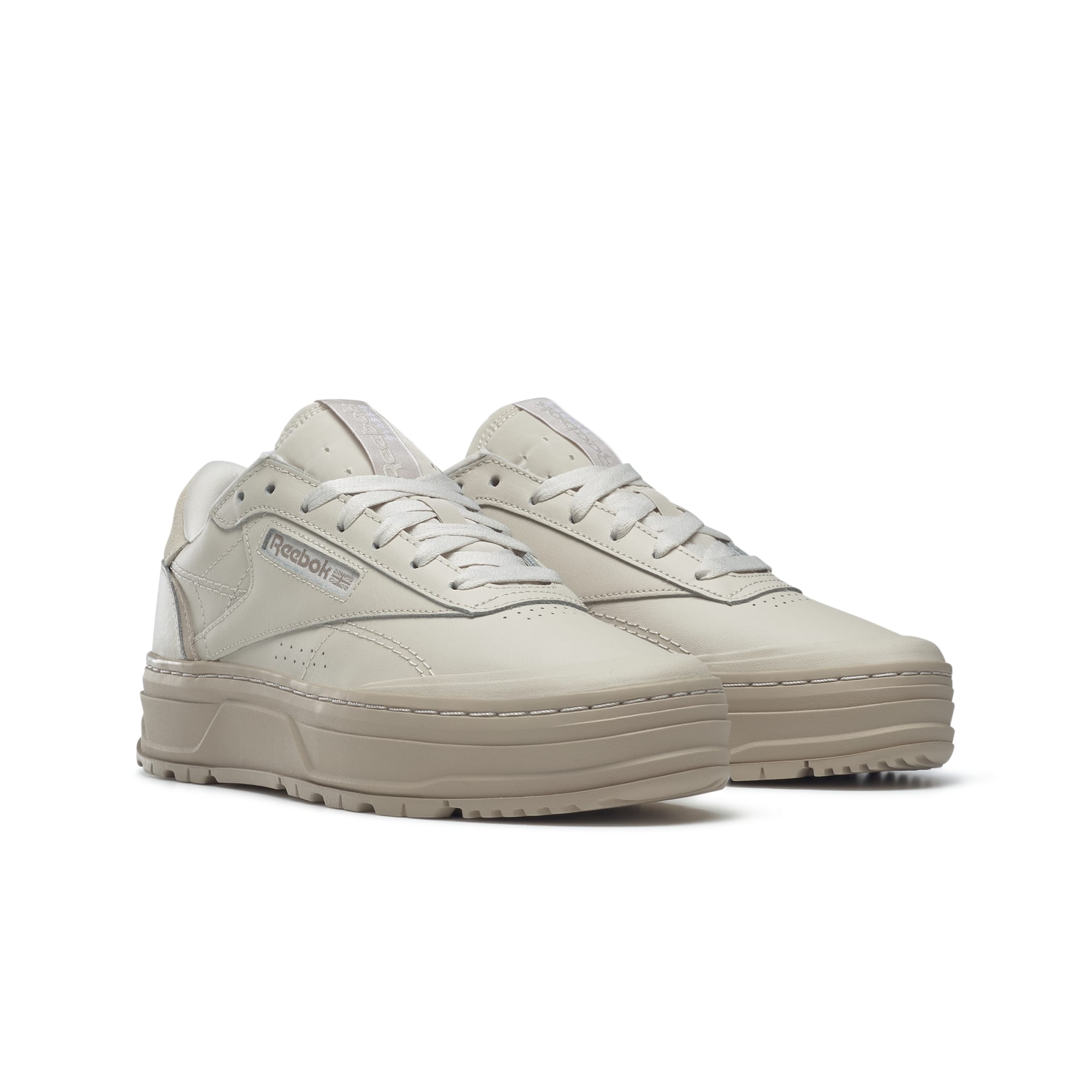 Reebok Women's Club C Double GEO Beige Reebok