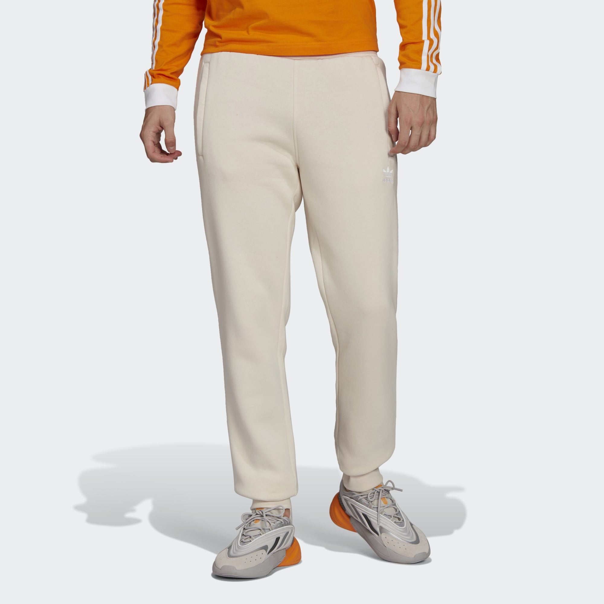 Jogger Pants adidas Essentials Fleece Cargo Jogger Wonder White