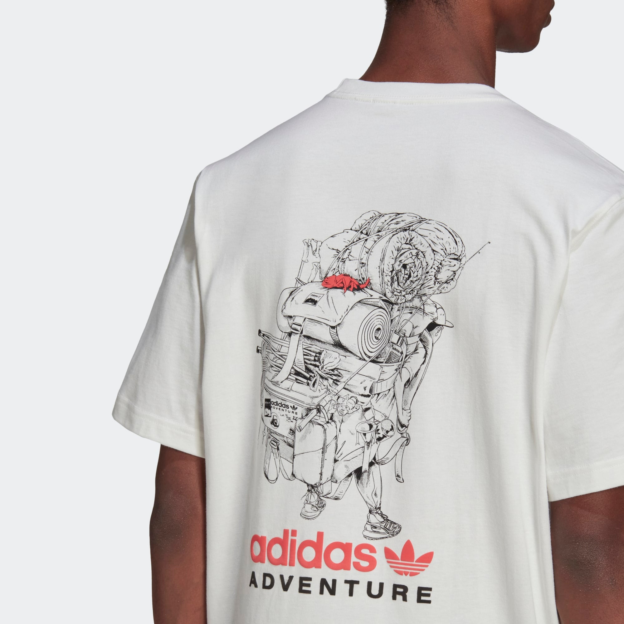 Adidas Adventure Packalot T-Shirt White Adidas