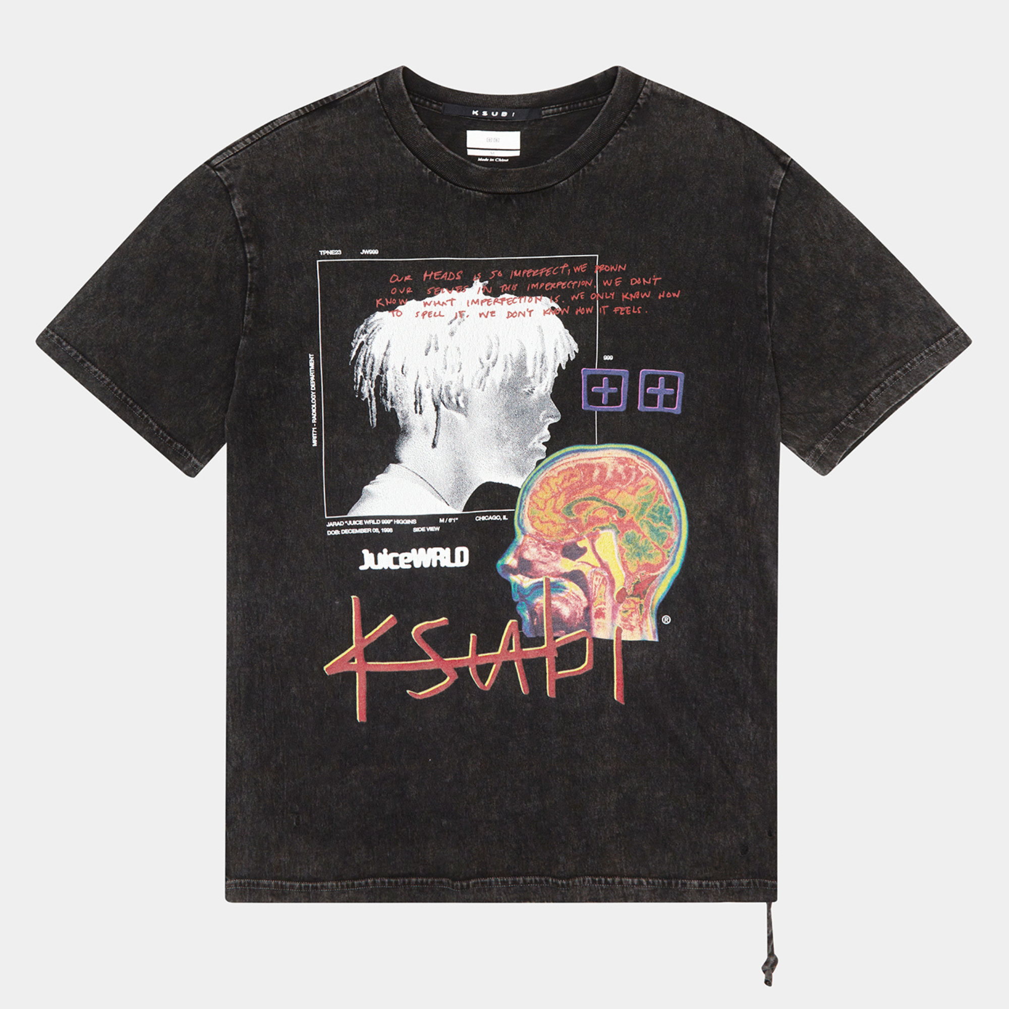 Ksubi x Juice WRLD Radiology Kash Short Sleeve T-Shirt Black
