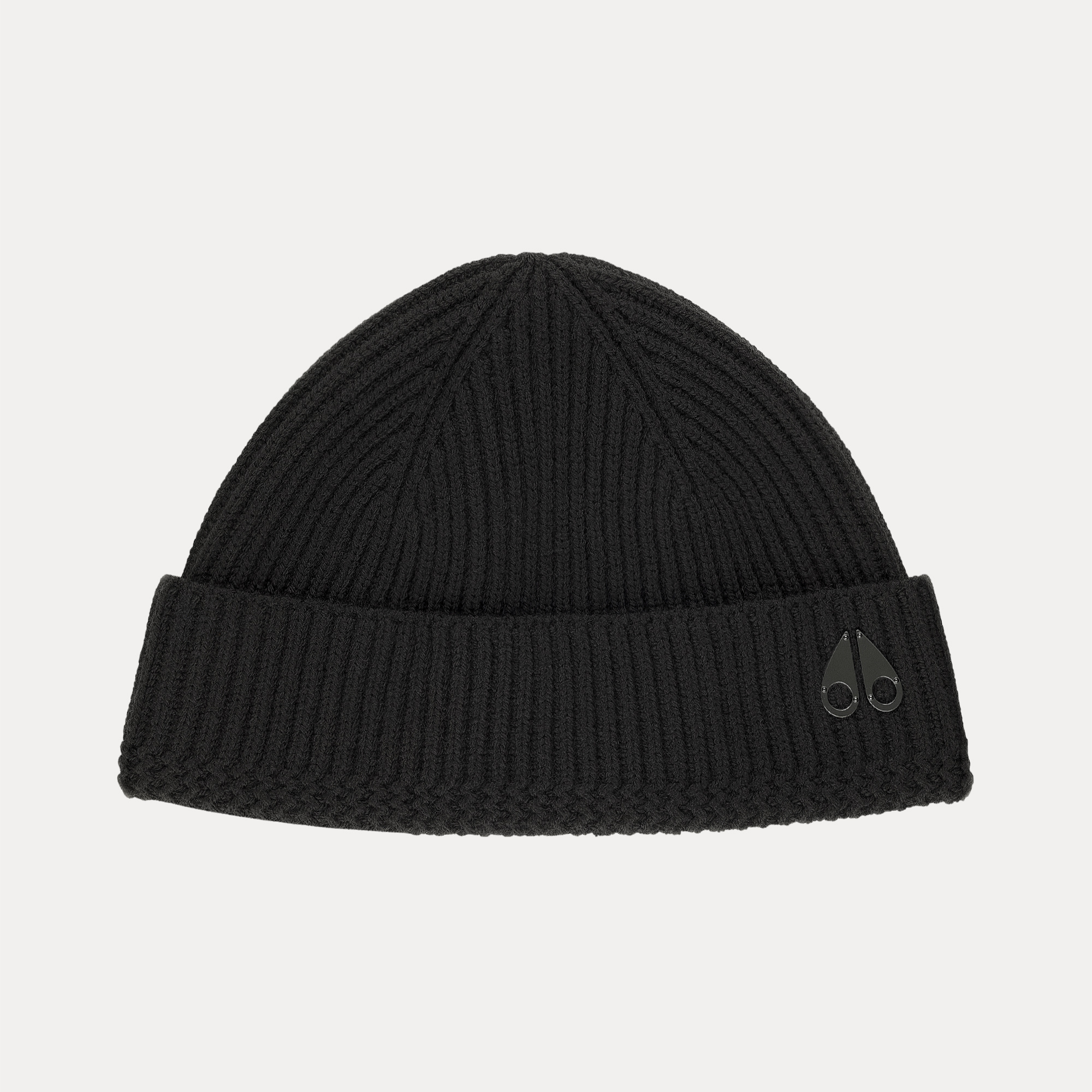 Moose Knuckles Black Trimble Skull Cap