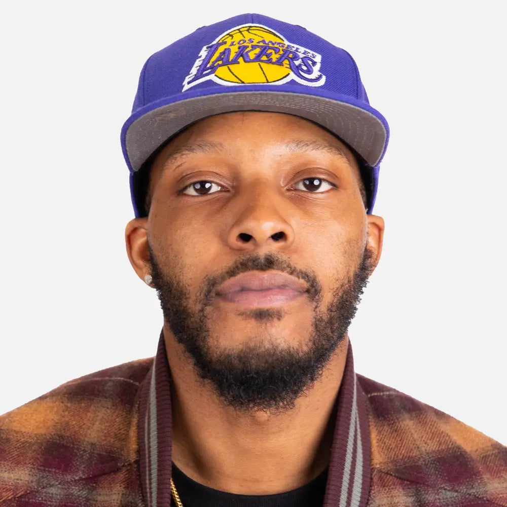 Mitchell & Ness Crown Jewels Pro LA Lakers Snapback Hat | Urban Outfitters Mitchell & Ness Crown Jewels Pro LA Lakers Snapback Hat | Urban Outfitters