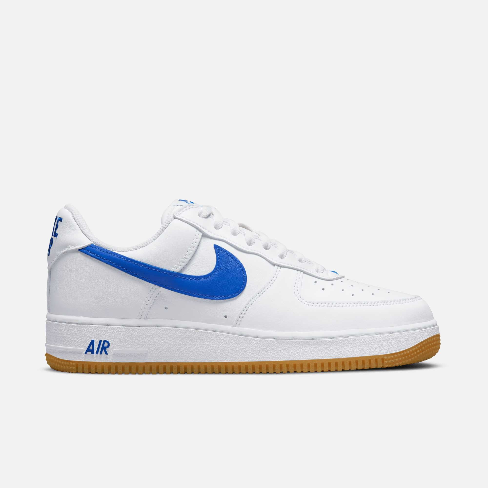 Nike Air Force Low Retro 'Color of the Month' Royal Gum Puffer