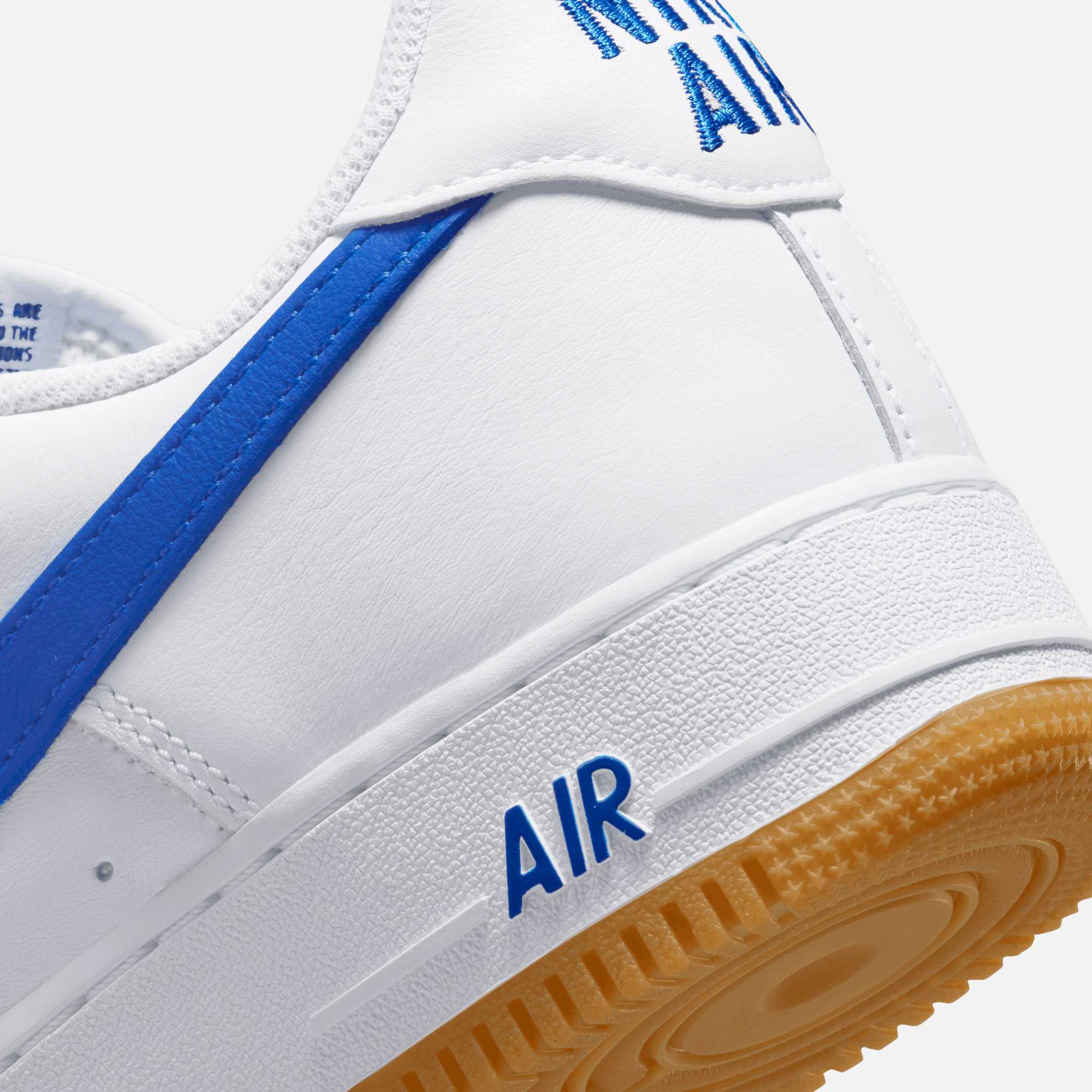 Nike Air Force 1 Low Retro 'Color of the Month' Royal Gum Nike