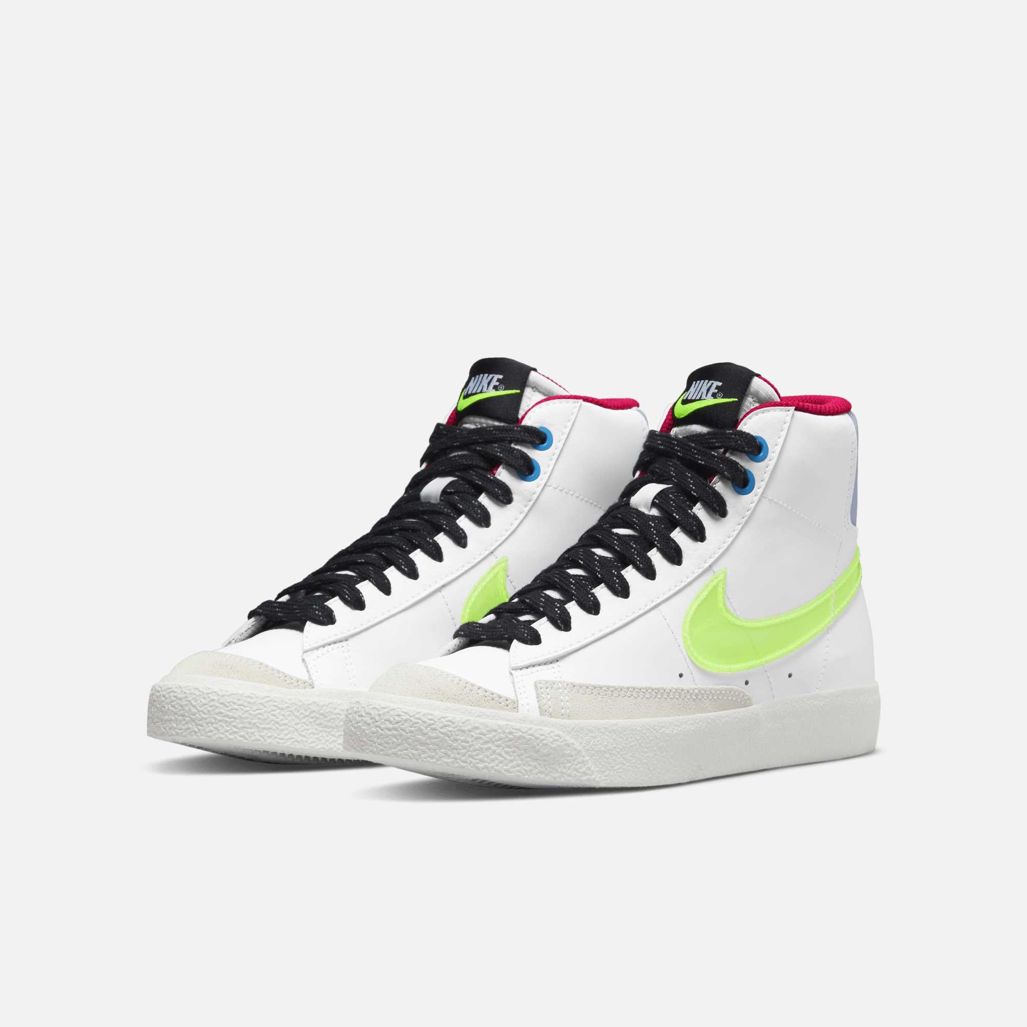 Nike Blazer Mid '77 White/Neon(GS) Nike