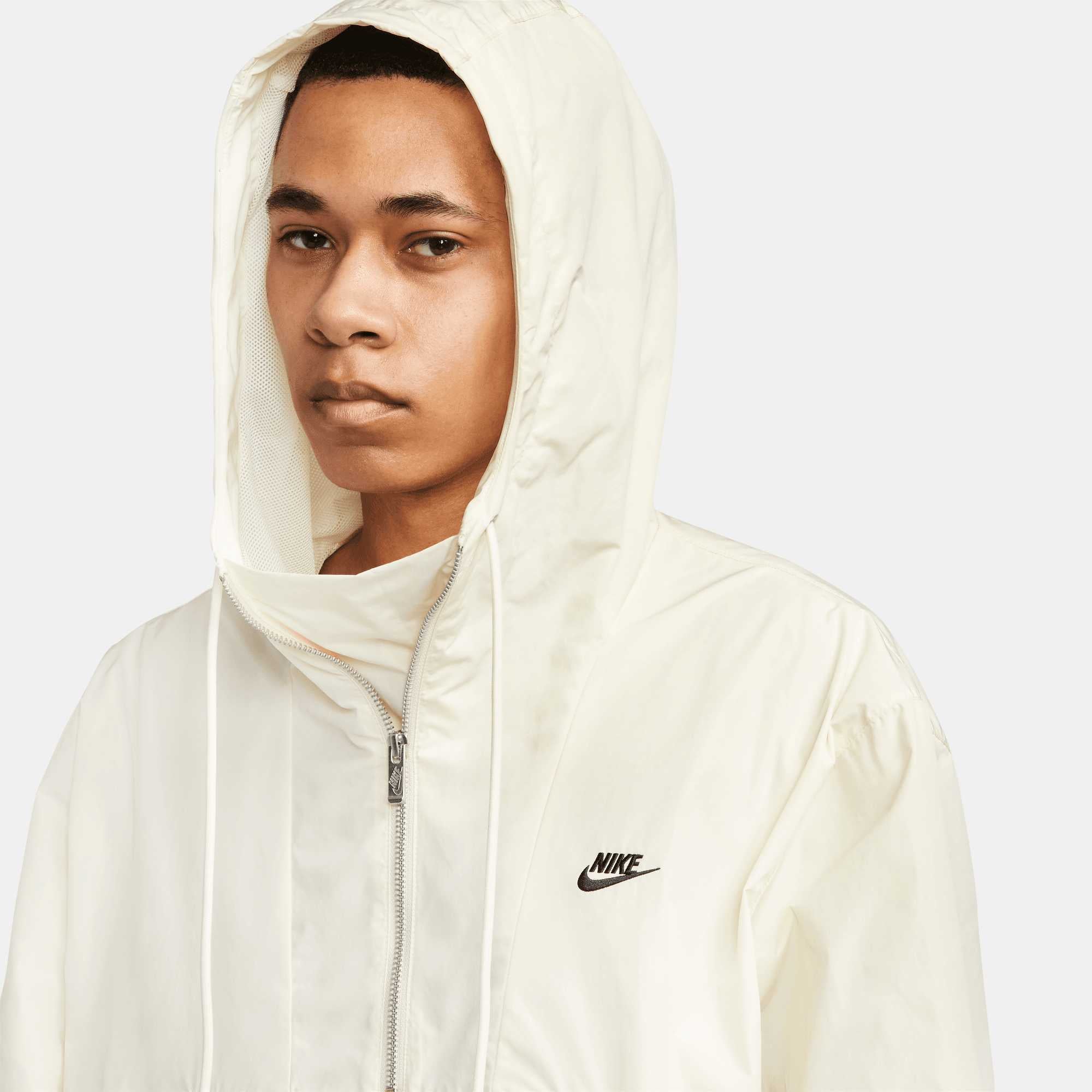 Nike Circa Lined Anorak Cream Jacket Nike
