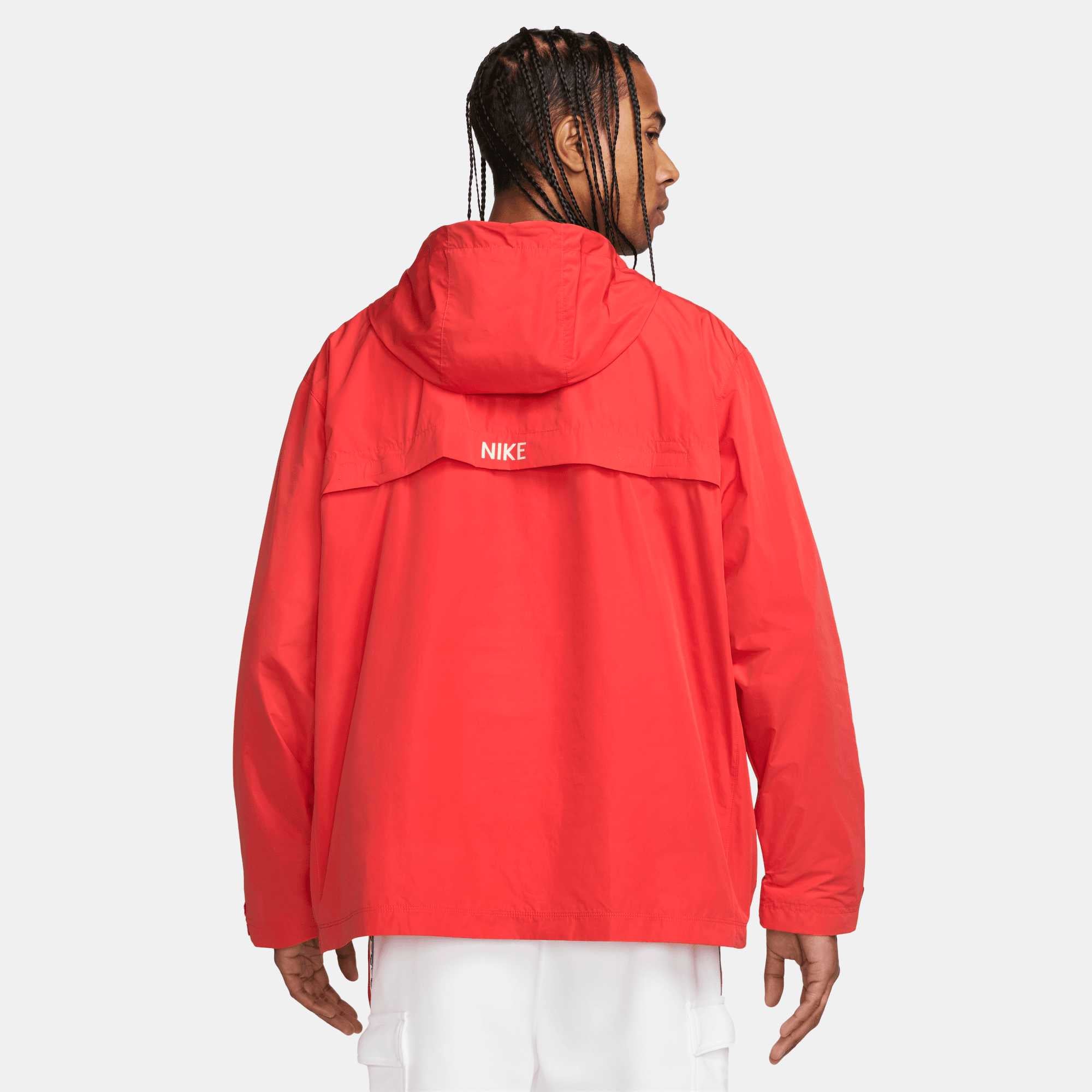 Nike Circa Lined Anorak Red Jacket Nike