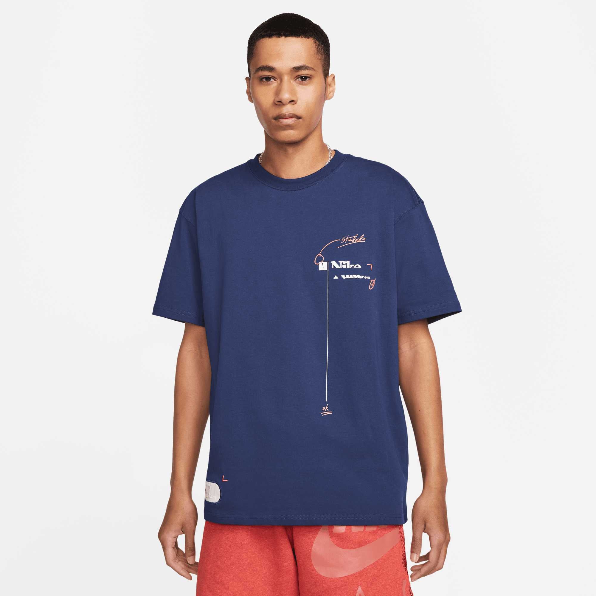 Nike Max 90 'Standard' T-Shirt Navy Nike