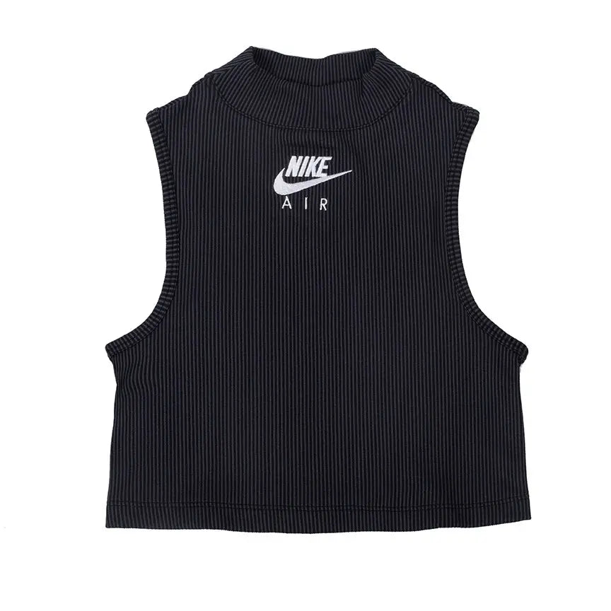 Nike Sportswear Women's Rib Crop Black Tank