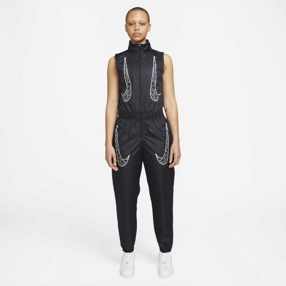 Nike Air Max Day woven jumpsuit in black