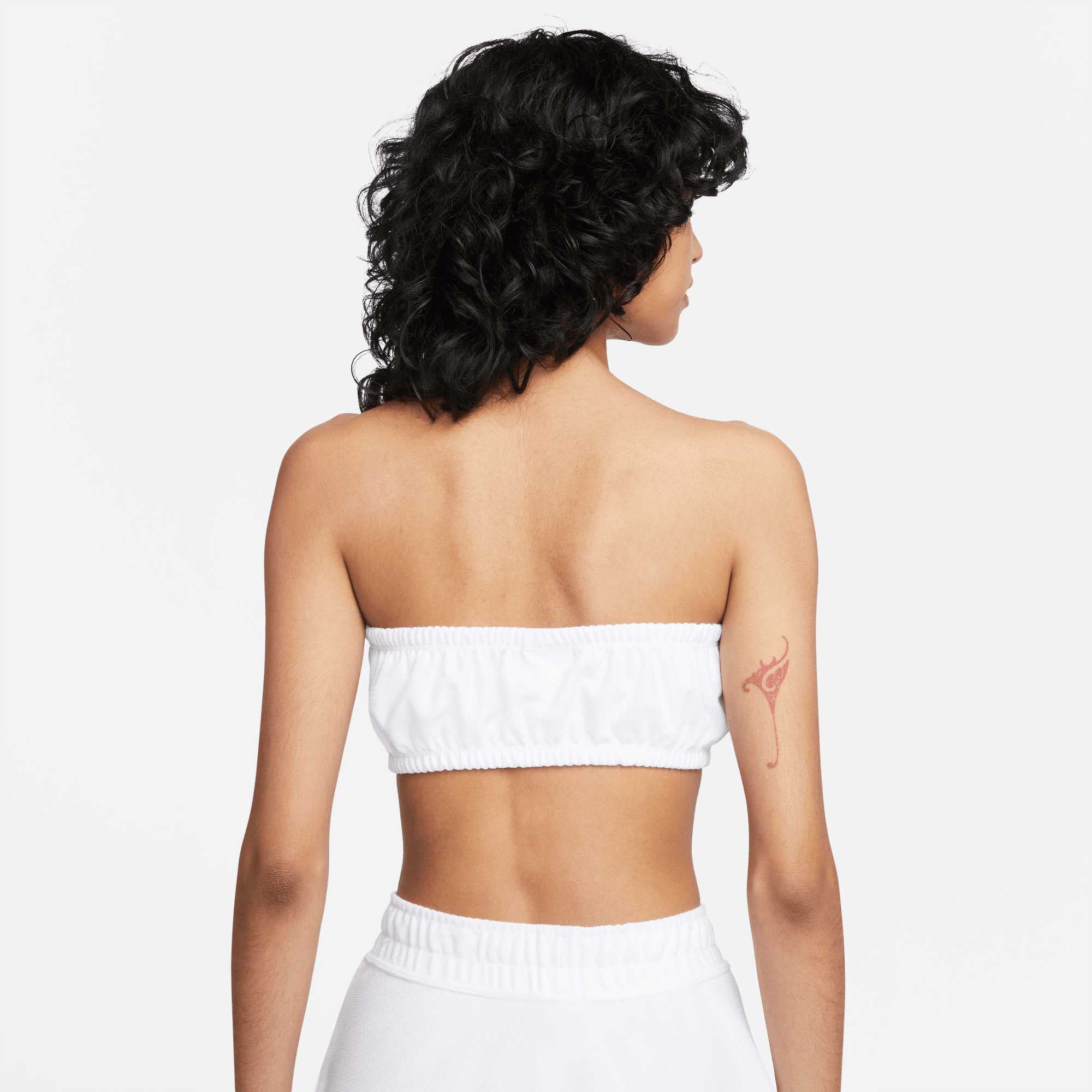 Nike Womens Air Bandeau Top White Nike