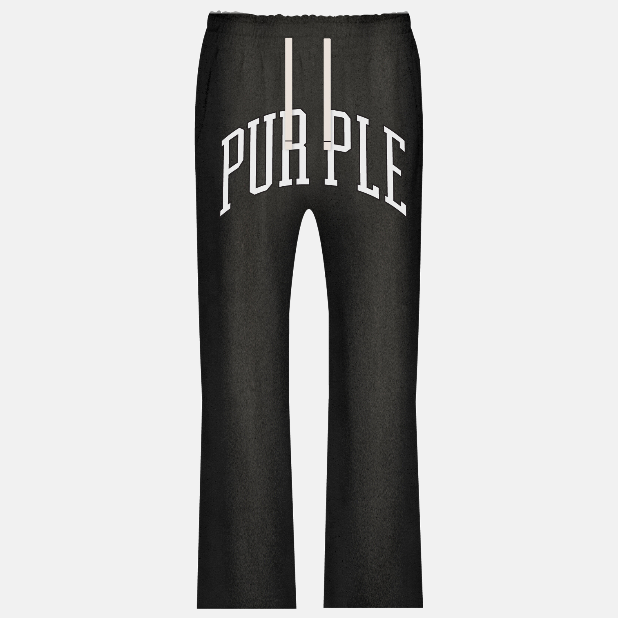 Purple Brand  Black Beauty Collegiate Flared Pants