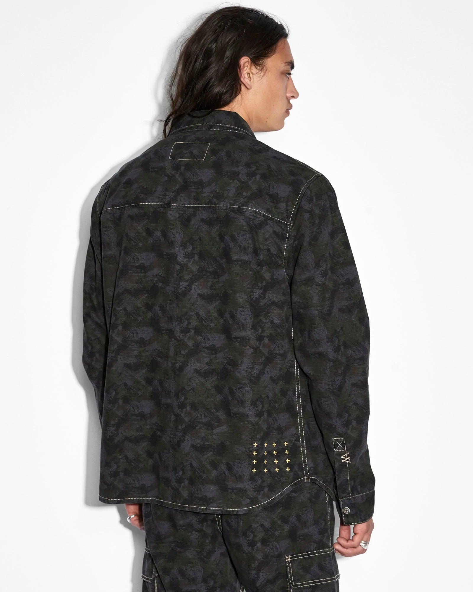 Ksubi Snakebite LS Shirt Camo