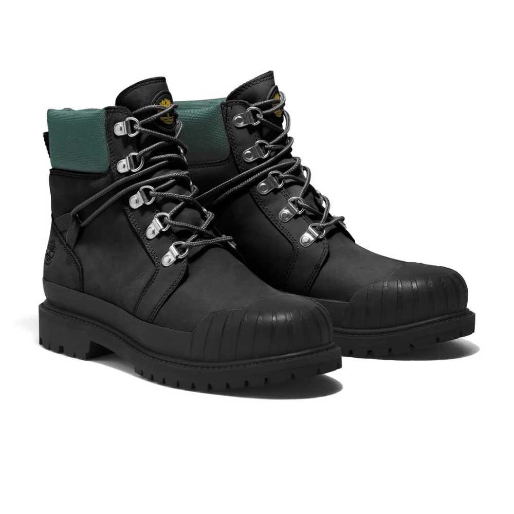 Timberland Women's Heritage Black Nubuk Boots Timberland