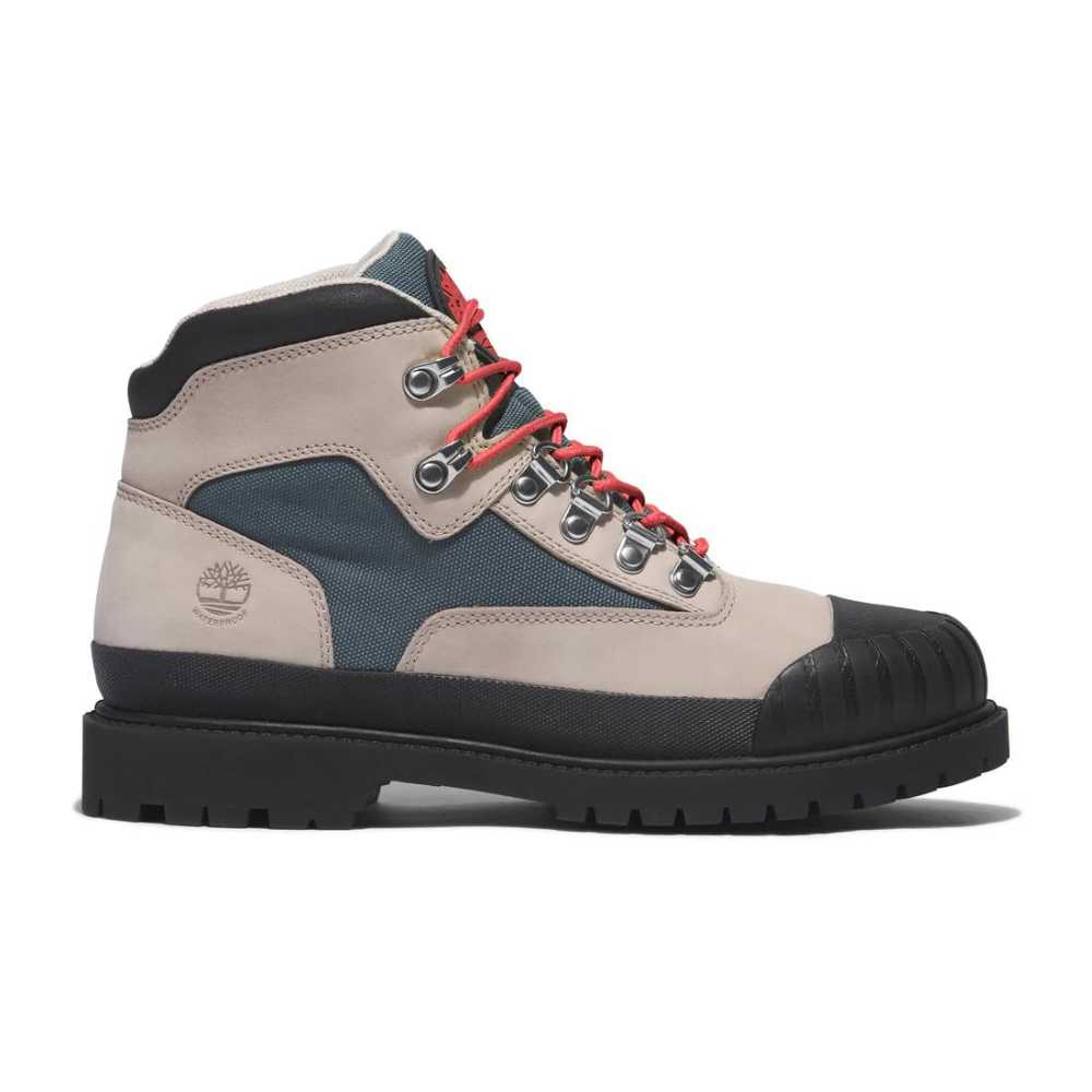 Timberland Women's Heritage Waterproof Rubber-Toe Hiking Taupe