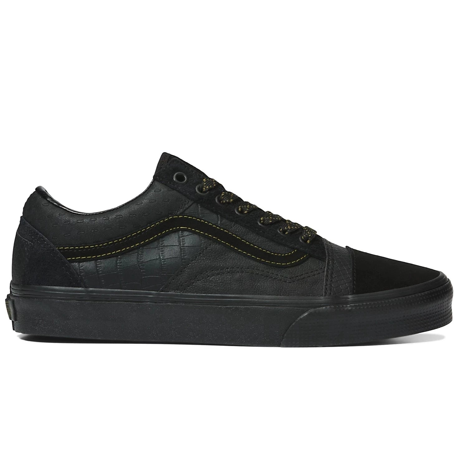 Vans old skool clearance all black