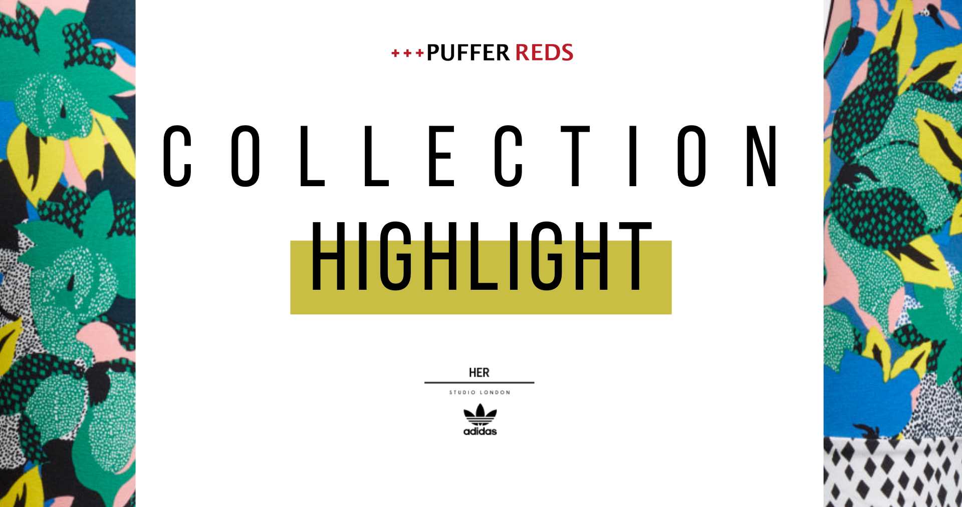 adidas x HER Studio Collection Highlight Puffer Reds