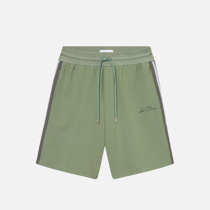 Les Deux Oil Green Sterling Track Shorts