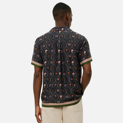 Les Deux Lukas AOP Wild Flowers SS Button-Down Shirt