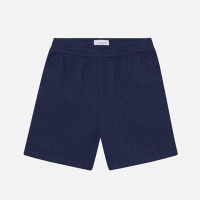 Les Deux Dark Navy Houston Indigo Shorts