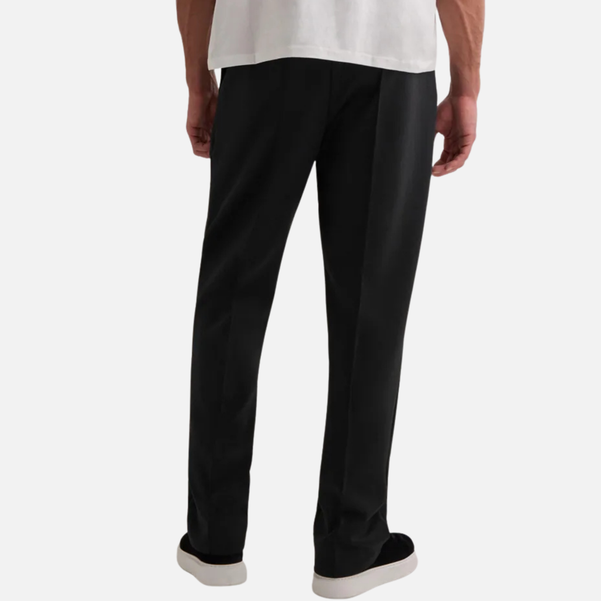 Les Deux Ballier Casual Black Track Pants