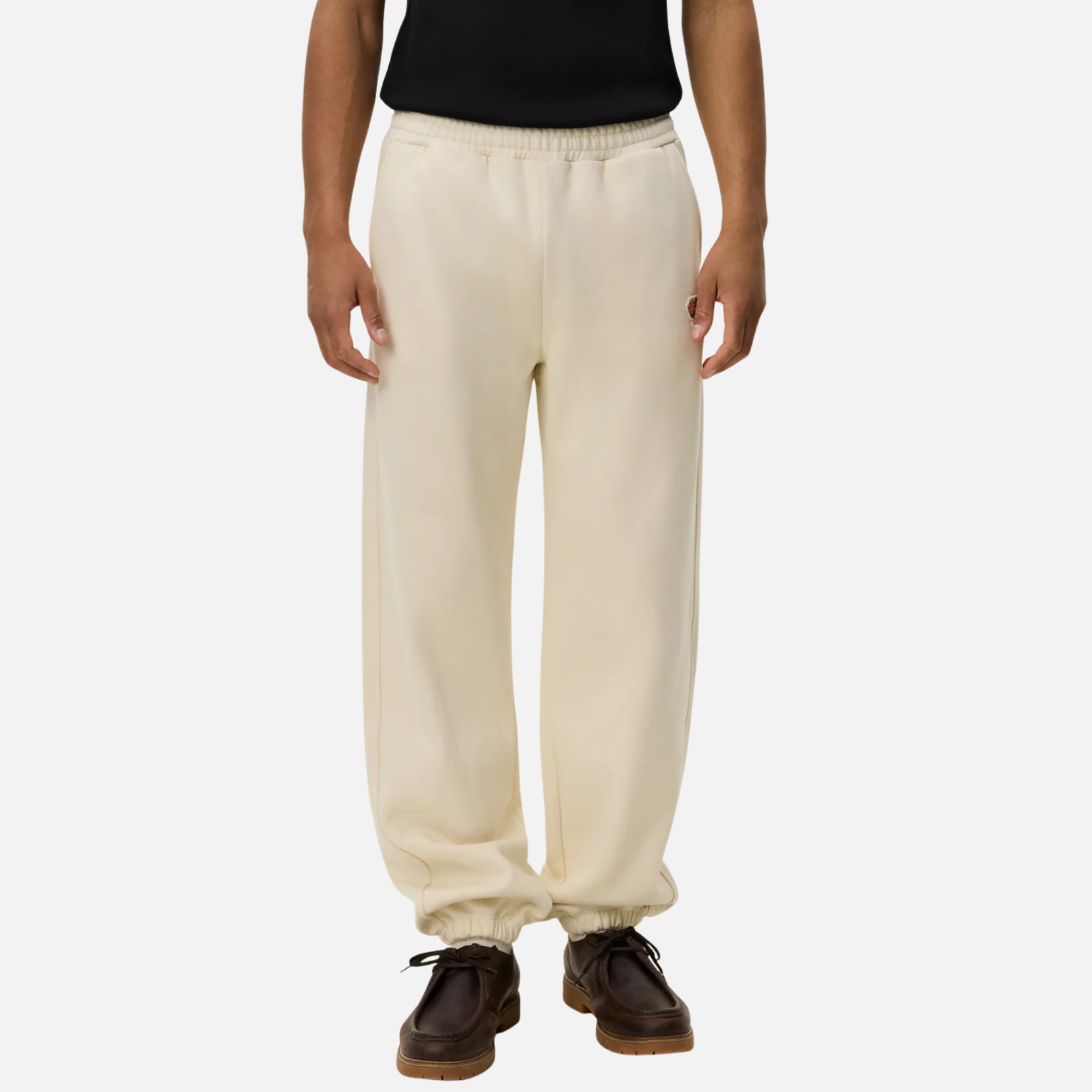 Les Deux Ivory Felipe Patch Sweatpants