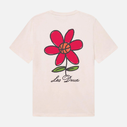 Les Deux Ivory Flower Basket T-Shirt