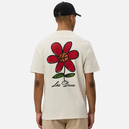 Les Deux Ivory Flower Basket T-Shirt