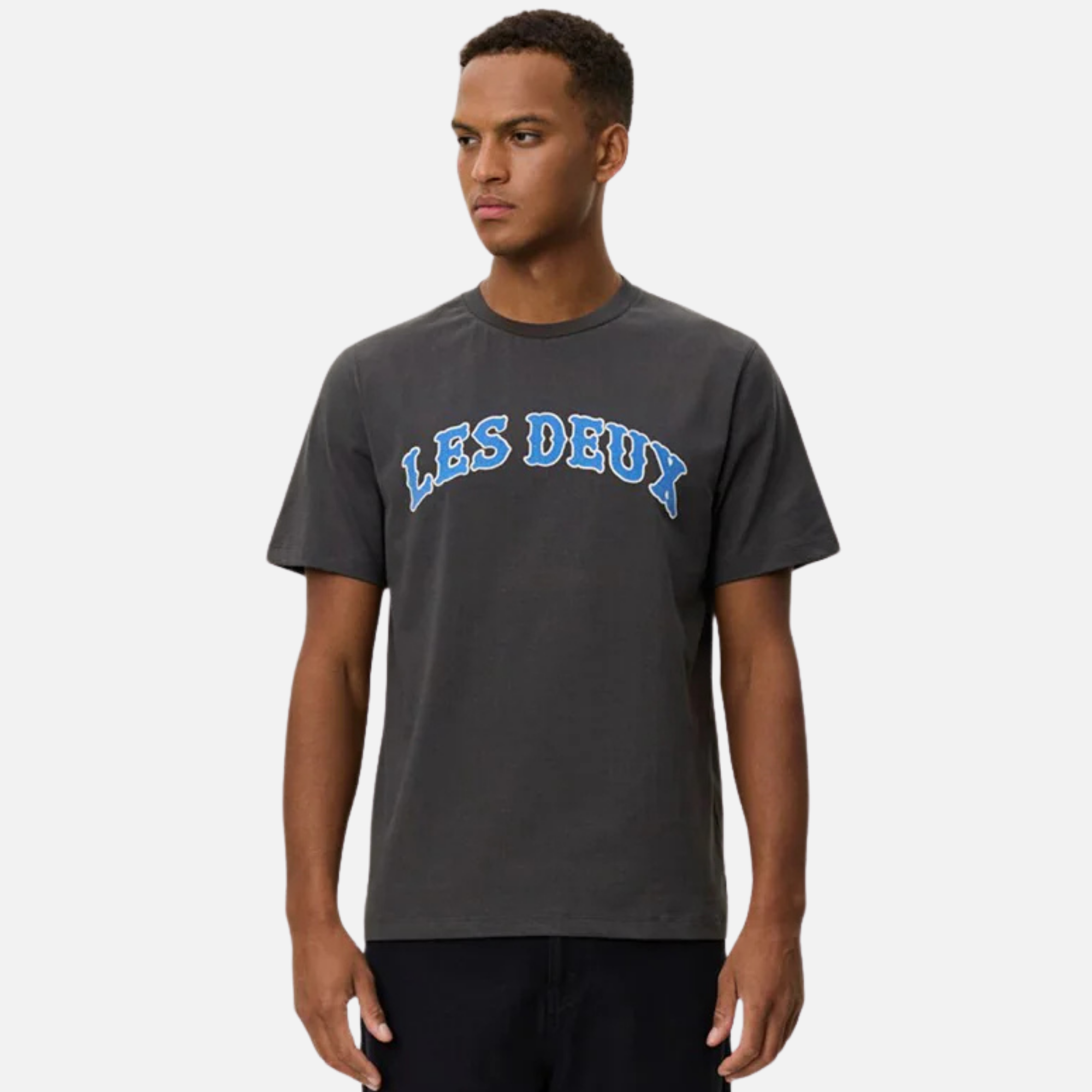 Les Deux Raven Grey Brady Western T-Shirt