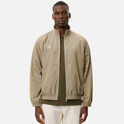 Les Deux Jack Oak Sand Shiny Track Jacket