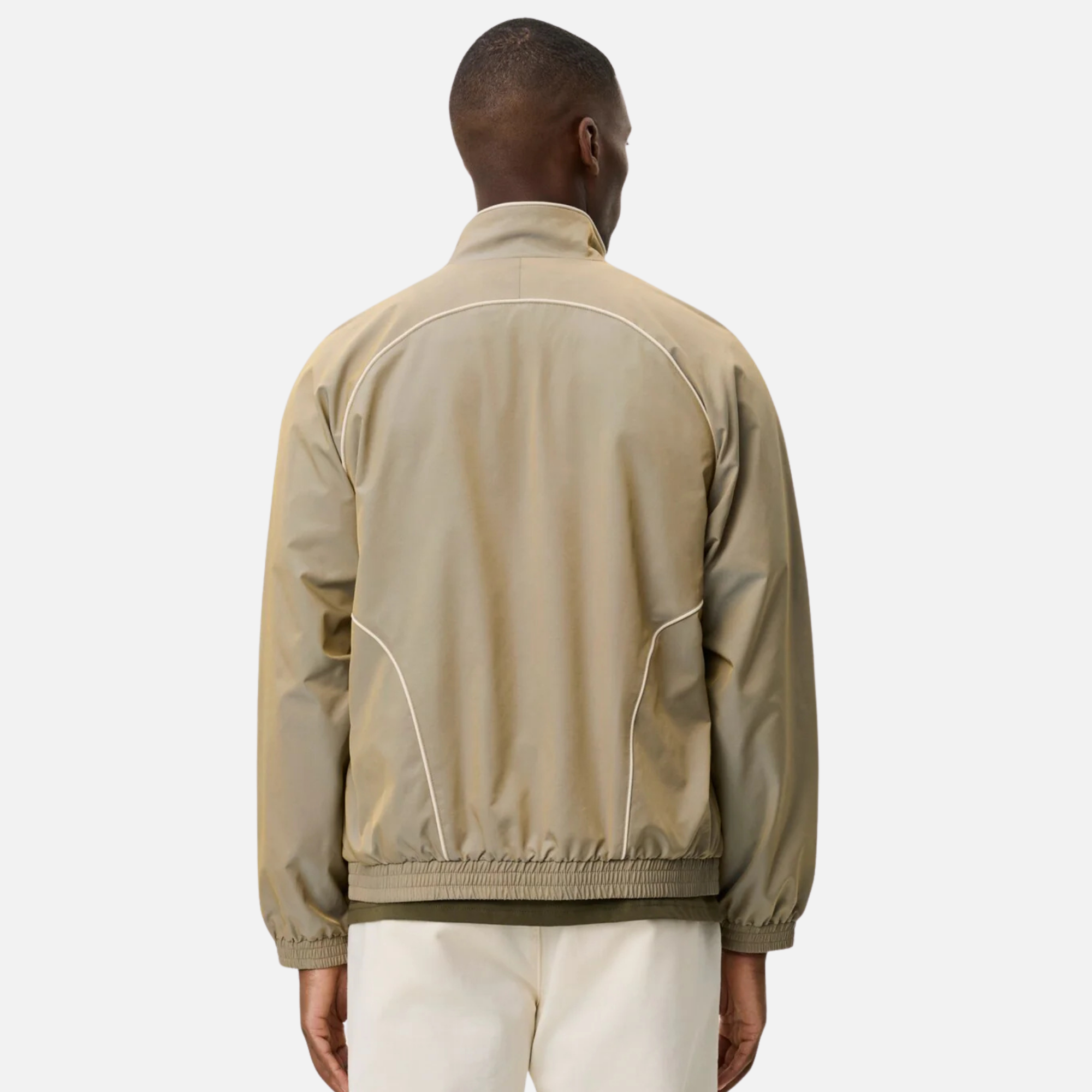 Les Deux Jack Oak Sand Shiny Track Jacket