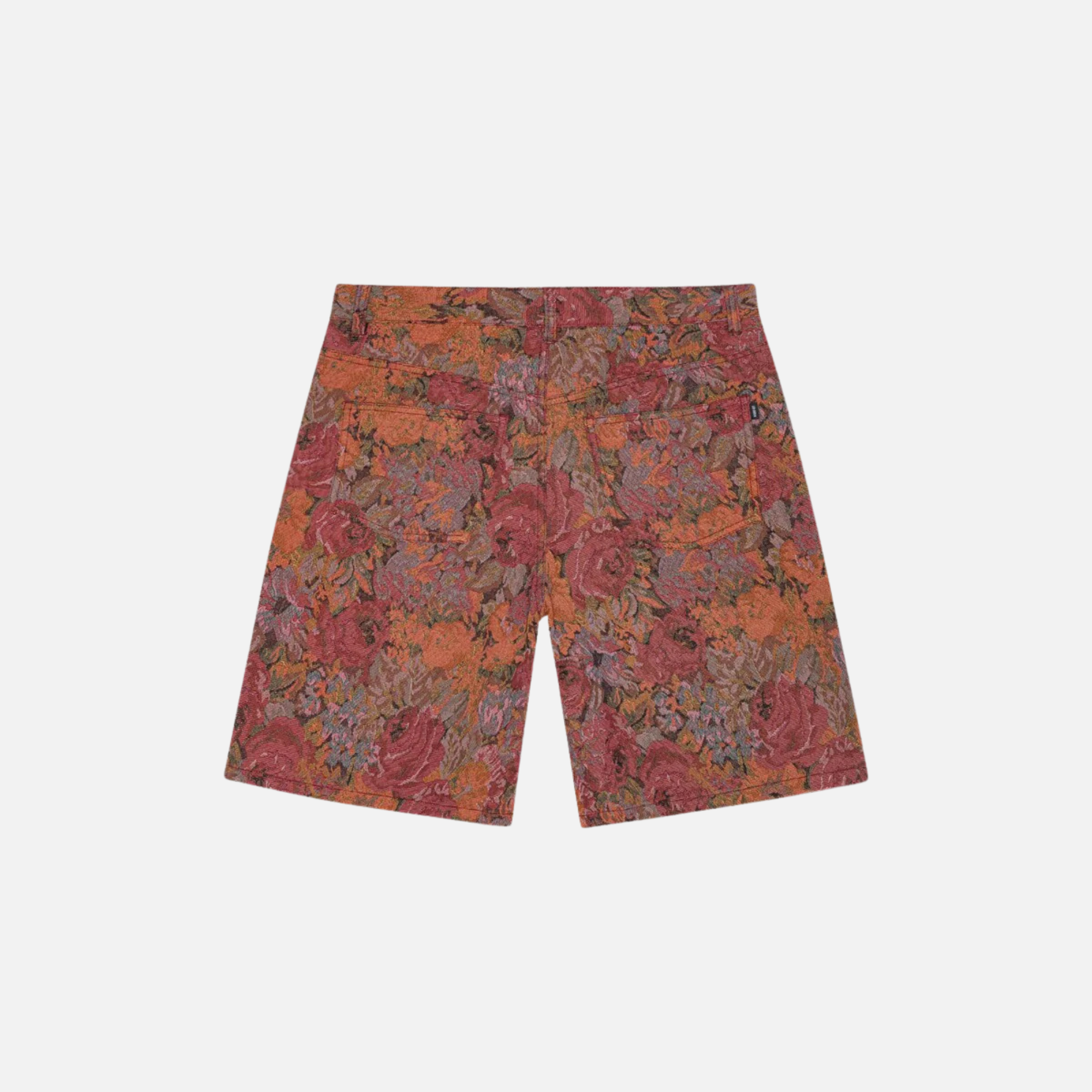 Les Deux Red Dahlia Ryder Jacquard Shorts
