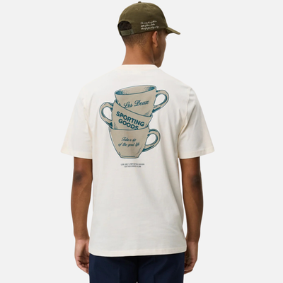 Les Deux Eggnog White Ben Artist T-Shirt