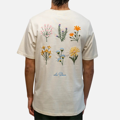 Les Deux Eggnog White Wild Flower T-Shirt