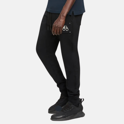 Moose Knuckles Black Hartsfield Jogger