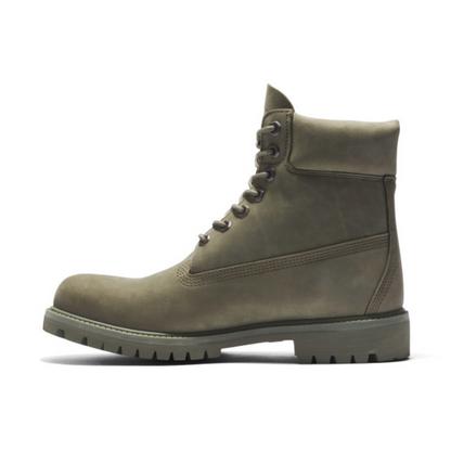 Timberland Premium 6-inch Waterproof Boot Green Nubuck