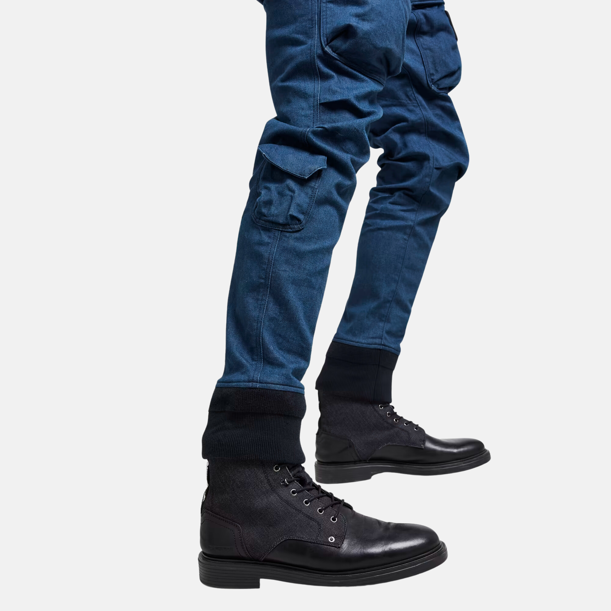 G-Star Raw Relaxed Tapered Navy Cargo Jeans