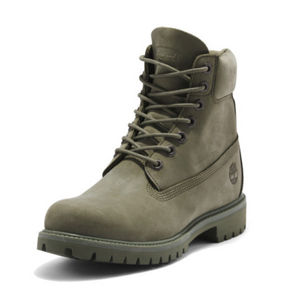 Timberland Premium 6-inch Waterproof Boot Green Nubuck