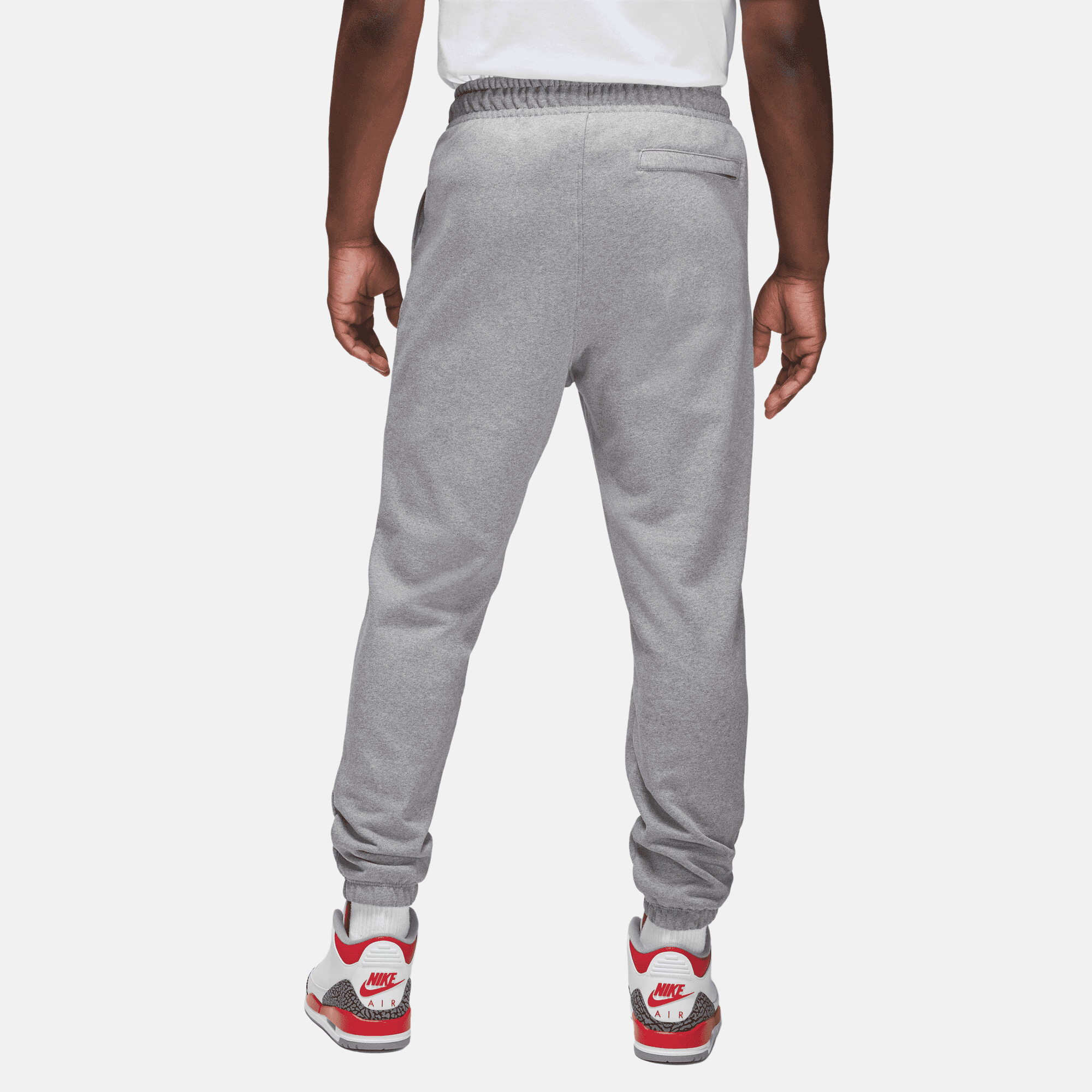 Air jordan grey clearance sweatpants