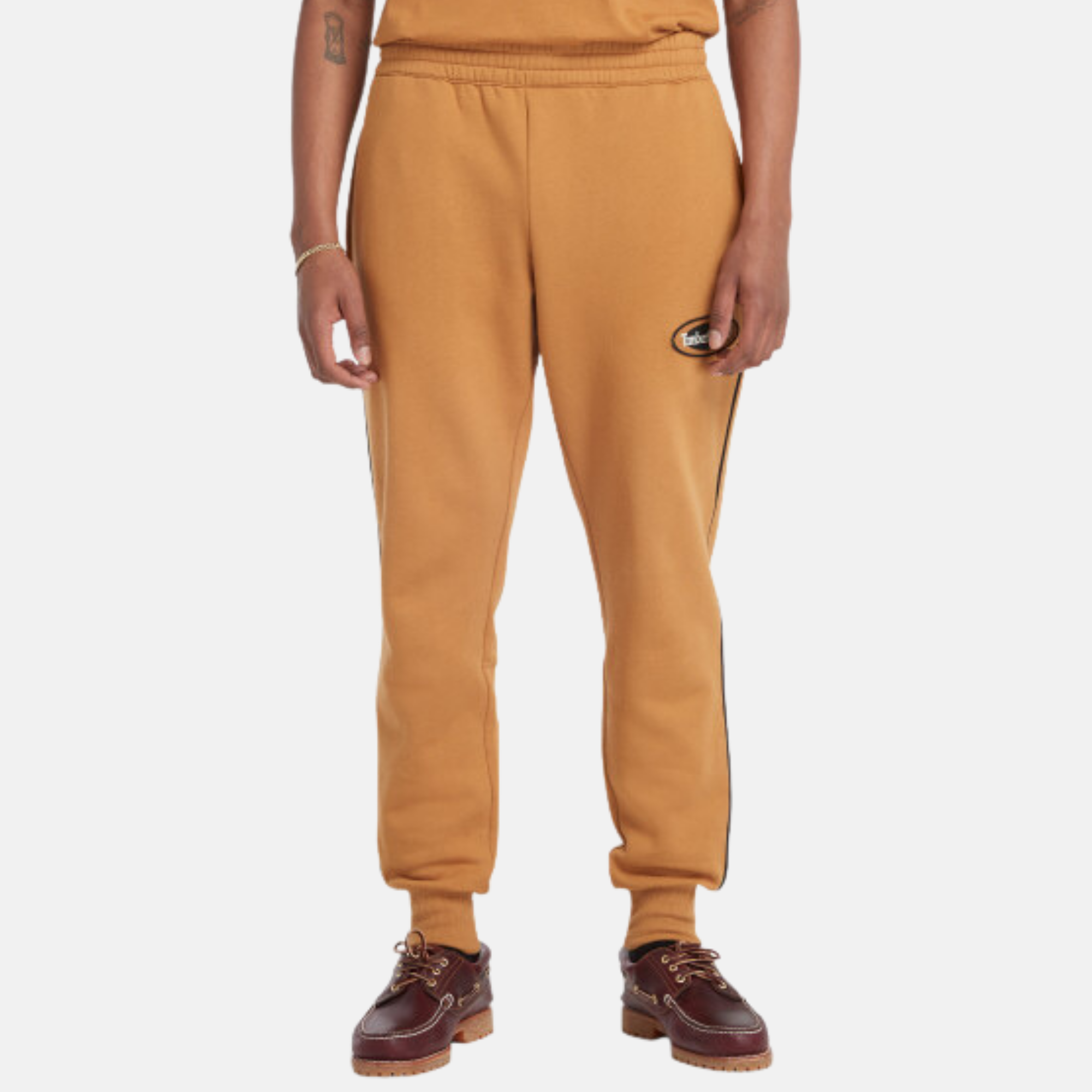 Timberland Oval Logo Wheat Sweatpants Puffer Reds