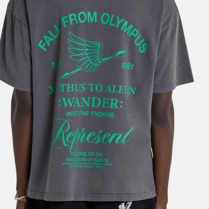 Represent 'Fall From Olympus' Grey T-Shirt