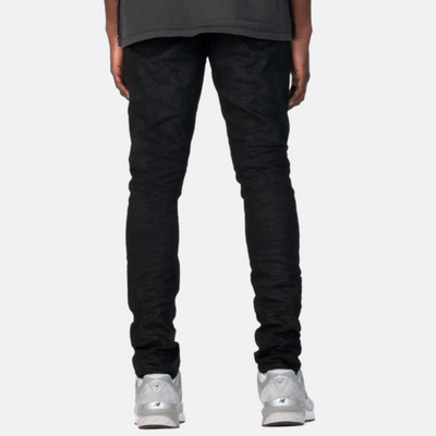 Purple Brand Black Resin 3/D Jeans
