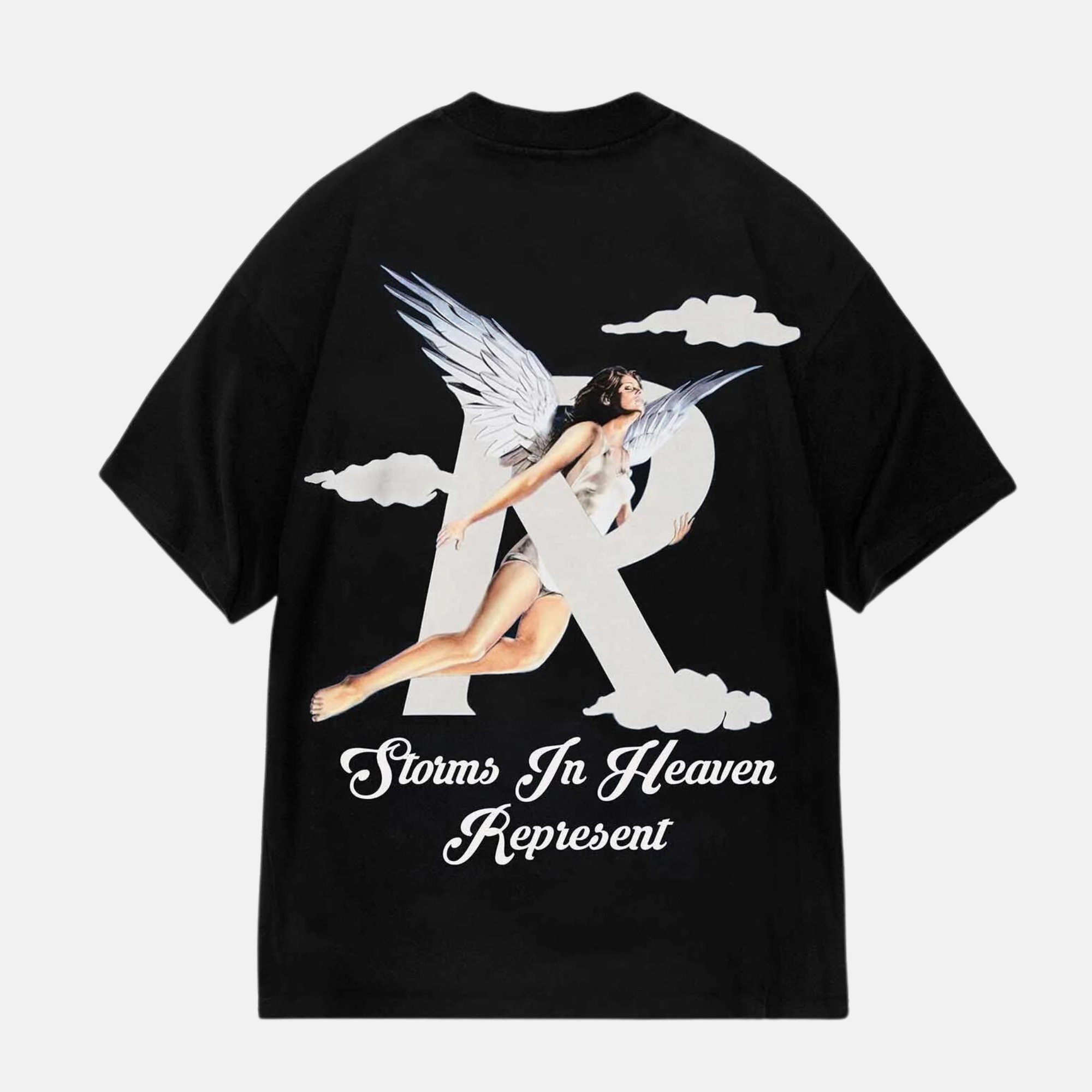 Represent Storms In Heaven Jet Black T-Shirt